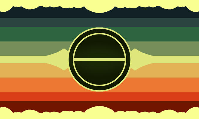 Flag With Symbol Flag With Symbol